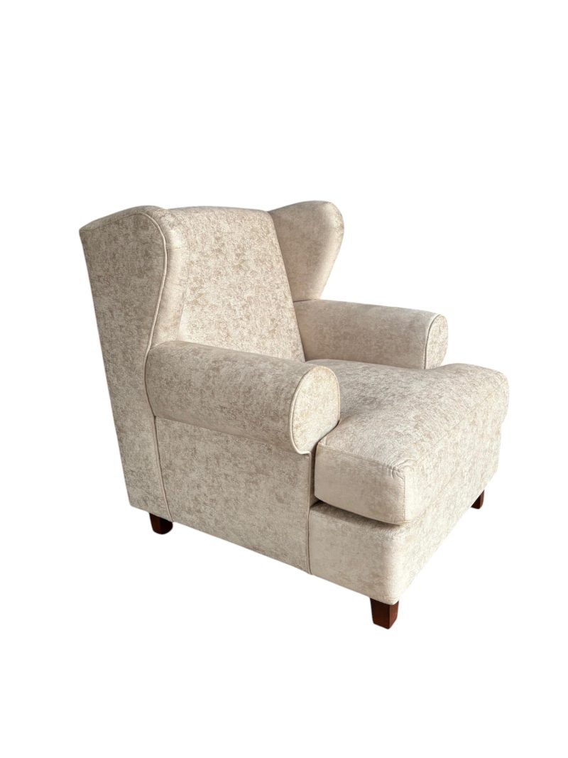 SILLÓN MERLINA COLOR BEIGE -TELA ANTIFLUIDA