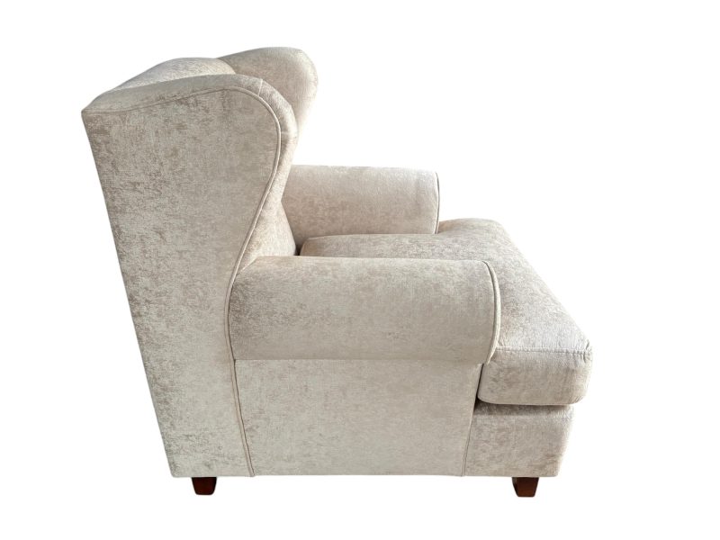 SILLÓN MERLINA COLOR BEIGE -TELA ANTIFLUIDA