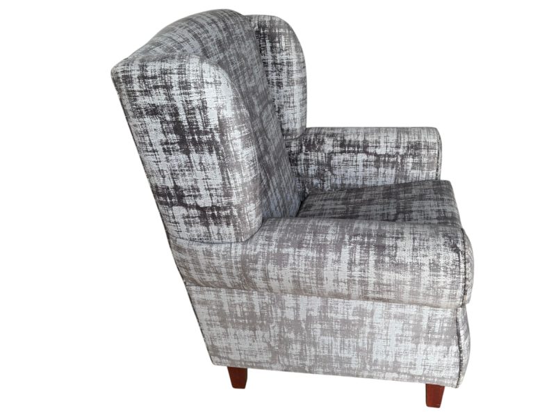 SILLÓN TIEDEMANN COLOR PLOMO CAMUFLADO-TELA ANTIFLUIDA