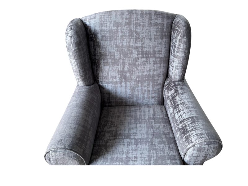 SILLÓN TIEDEMANN COLOR PLOMO CAMUFLADO-TELA ANTIFLUIDA