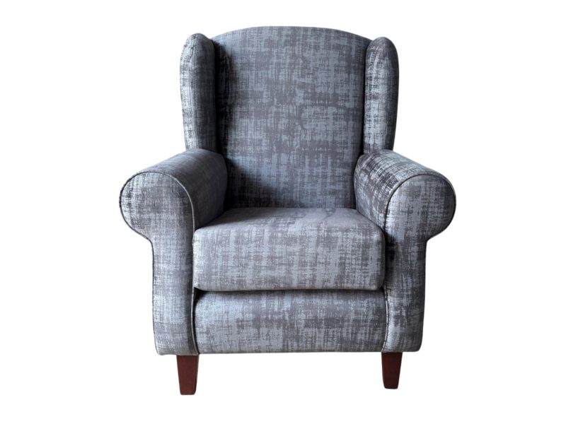 SILLÓN TIEDEMANN COLOR PLOMO CAMUFLADO-TELA ANTIFLUIDA